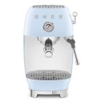 Machine � caf� expresso r�tro 15 bars smeg ecf03pbeu bleu azur