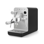 Machine à café expresso smeg emc02blmeu noir 15 bar avec manomètre et fonction lait Machine à café expresso smeg emc02blmeu noir 15 bar avec manomètre et fonction lait
