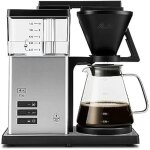 Machine a caf - melitta - one - acier inoxydable - 10 tasses - dtartrage intgr