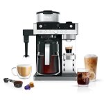 Machine � caf� ninja prestige 2 - en - 1 caf� filtre et capsules avec mousseur int�gr� - noir cfn802eu ...