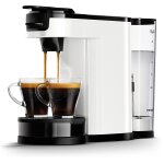 Machine a caf senseo switch 2 en 1 blanc noir