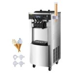 Machine à crème glacée commerciale - vevor - sorbetière à glace verticale 2 + 1 saveurs 20 - 28 l / h ... Machine à crème glacée commerciale - vevor - sorbetière à glace verticale 2 + 1 saveurs 20 - 28 l / h ...