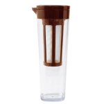 Machine a expresso 1100ml, cafetire glace, brassage a froid, double usage, filtre, thire
