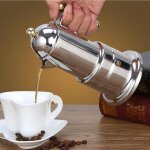 Machine a expresso en acier inoxydable, ustensile de cuisson italien, cafetire, percolat