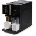 Machine � expresso automatique avec broyeur - domo - do743k - 1350 w - 19 bar - 125 g caf� - noir