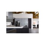 Machine à expresso avec broyeur pour café en grains et moulu 1450w gris noir Machine à expresso avec broyeur pour café en grains et moulu 1450w gris noir