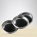 Machine a expresso avec filtre aveugle en acier inoxydable 58mm, bol propre avec filtre a reflux pour ...