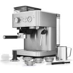 Machine à expresso semi - automatique avec broyeur à café acier kitchenaid 5kes6551esx Machine à expresso semi - automatique avec broyeur à café acier kitchenaid 5kes6551esx