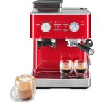 Machine à expresso semi - automatique avec broyeur à café kitchenaid 5kes6551eca pomme d'amour Machine à expresso semi - automatique avec broyeur à café kitchenaid 5kes6551eca pomme d'amour