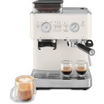 Machine à expresso semi - automatique avec broyeur à café kitchenaid 5kes6551epl porcelaine Machine à expresso semi - automatique avec broyeur à café kitchenaid 5kes6551epl porcelaine