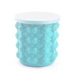 Machine a glaons en silicone, plateau a glaons avec couvercle, seau portable, refroidisseur de vin, ...