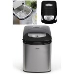 Machine  glaons inox 10kg rservoir 1. 7l 150w - bac amovible - nettoyage automatique cycle voyant ...
