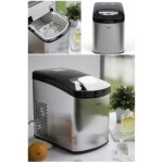 Machine  glaons inox 12kg rservoir 1, 7l - 150w - bac amovible - nettoyage automatique ? cycle voyant ...