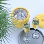 Machine a gla�ons en silicone en foorme de citrouille, seau avec couvercle, champagne, whisky, bi�re, ...