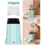 Machine a pop - corn electrique 1200w bleue r�alise du pop - corn en seulement 2 � 4 minutes