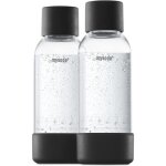 Machine à soda - mysoda - pack de 2 bouteilles pet et biocomposite 0, 5 l - systeme quick - lock - noir ... Machine à soda - mysoda - pack de 2 bouteilles pet et biocomposite 0, 5 l - systeme quick - lock - noir ...