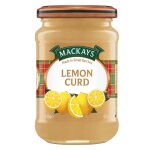 Mackays lemon curd cr�me de citron artisanale gourmande 340g pot confiture dessert tarte p�tisserie saveur ...
