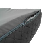 Madison lit pour chien skai check 80x67x22 cm gris Madison lit pour chien skai check 80x67x22 cm gris