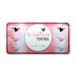 Magnet la meilleure maman de toute la terre en m�tal