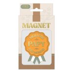 Magnet metal meilleur papy du monde Magnet metal meilleur papy du monde