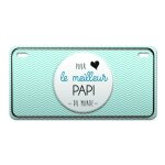 Magnet pour le meilleur papi du monde en m�tal