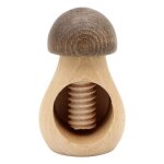 Absolument maison - casse - noix champignon en bois - naturel