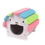 Maison de couchage pour animal domestique, mini animal mignon, nid de hamster, lapin hrisson, cabane ...