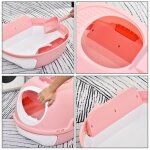 Maison de toilette portable pour chat tiroir a litière coulissant porte battante lucarne + pelle fournis ... Maison de toilette portable pour chat tiroir a litière coulissant porte battante lucarne + pelle fournis ...