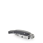Malbec tire - bouchon sommelier a double levier, noir, 13cm - 5in