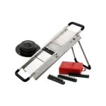 Mandoline du chef inox avec 4 blocs de lames * - 71803