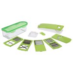 Mandoline multi découpe - 12 pièces Mandoline multi découpe - 12 pièces