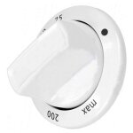 Manette thermostat - four, cuisinire (250315006 beko)