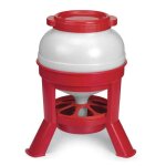 Mangeoire anti - gaspillage sur pieds 20l ¿ grande capacit