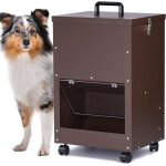 Mangeoire automatique pour chien de grande race, 45 livres, distributeur automatique de nourriture pour ...