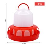 Mangeoire automatique pour poulet, seau d'eau, abreuvoir pour poussin, poule, caille, pigeon, outil d'arrosage ... Mangeoire automatique pour poulet, seau d'eau, abreuvoir pour poussin, poule, caille, pigeon, outil d'arrosage ...