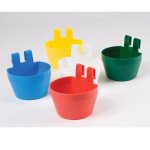 Mangeoire de cage plastique cup 190 ml a la pi�ce ou par lot de 10
