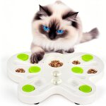 Mangeoire interactive pour chat, puzzle de friandises, jeu de friandises, jouet de stimulation cérébrale ... Mangeoire interactive pour chat, puzzle de friandises, jeu de friandises, jouet de stimulation cérébrale ...