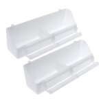 Mangeoire pour oiseaux 2 pi�ces / ensemble, bol a eau et nourriture pour perroquets, support pour pigeons, ...