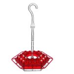 Mangeoire a oiseaux, meilleur mangeoire a oiseaux avec 30 ports d'alimentation, avec perche et car�nage ...