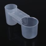 Mangeoire pour oiseaux equipement d'levage perroquet oiseau buveur pratique en plastique buveur d'eau ...