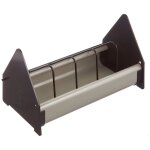 Mangeoire pour pigeons pp kerbl 25x11, 5x14 cm mixte gris