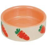 Mangeoire pour rongeurs en c�ramique nobby pet carrot