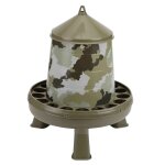 Mangeoire sur pieds sur�lev�s 4 kg camo Ø 33cm h 37, 5cm a l'unit�