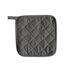 Manique 20x20 cm panama gris clair, par soleil d'ocre