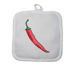 Manique gant de cuisine piment rouge