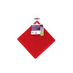 Manique mastrad carree en silicone rouge