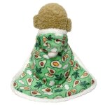 Manteau doux en peluche pour animaux de compagnie, couverture d'hiver chaude pour chaton, costume epais ...