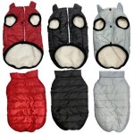 Manteau imperméable pour animaux de compagnie, vêtements d'hiver pour petits chiens, manteau de noël ... Manteau imperméable pour animaux de compagnie, vêtements d'hiver pour petits chiens, manteau de noël ...