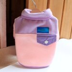 Manteau a revers pour chien et chat, v�tement d'hiver, teddy beaurclothing, pull souriant - type pink ...