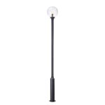 Markslojd sphere - lampadaire ext�rieur 1 lumi�re noir ip44, e27